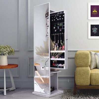 Зеркало шкаф для украшений Omi 75